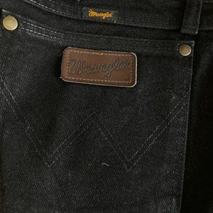 Wrangler 47MWZ BLACK Denim Jeans